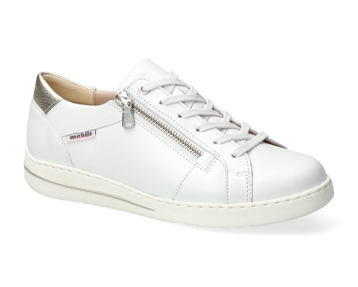 lacets femme modèle Gaelia blanc - Mephisto